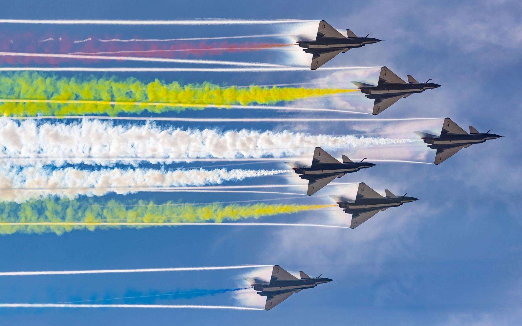 2018珠海航展空中表演-八一飞行表演队_哔哩哔哩 (゜-゜)つロ 干杯