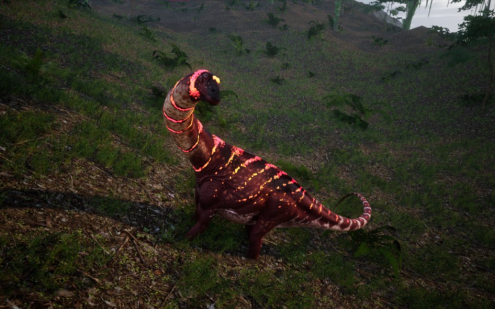 美甲龙击杀荧光雷龙beastsofburmuda