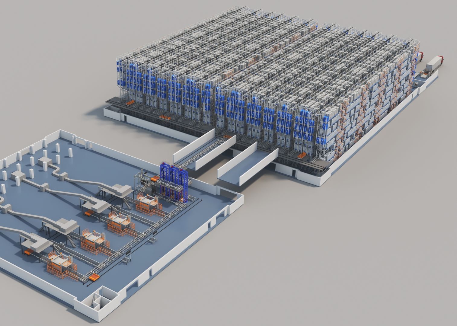 浙江某企业智能物流仓储系统