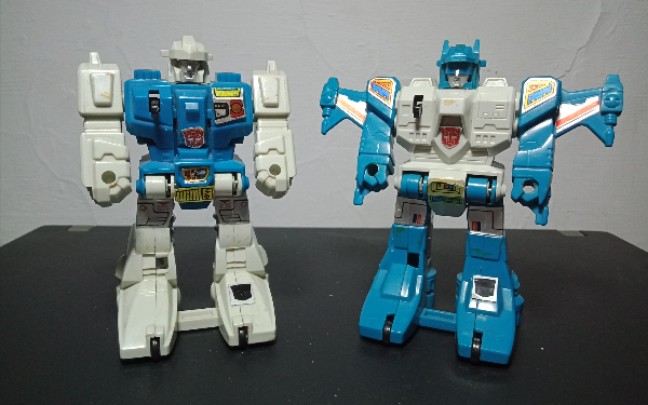 古早玩具变形金刚g1原版弹跳战士雷霆救援队上旋双钻
