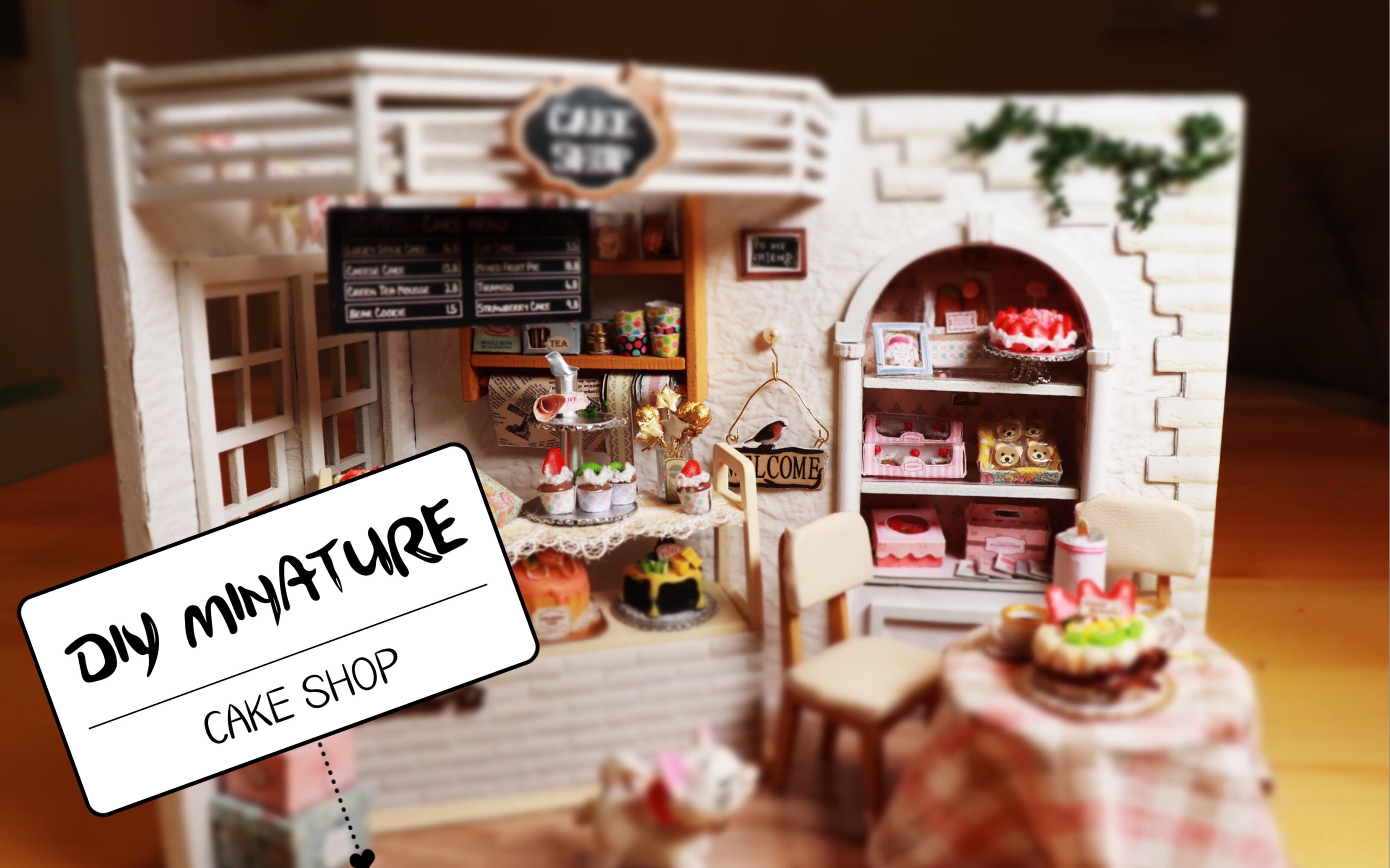 [图]miniature dollhouse #2 cake shop