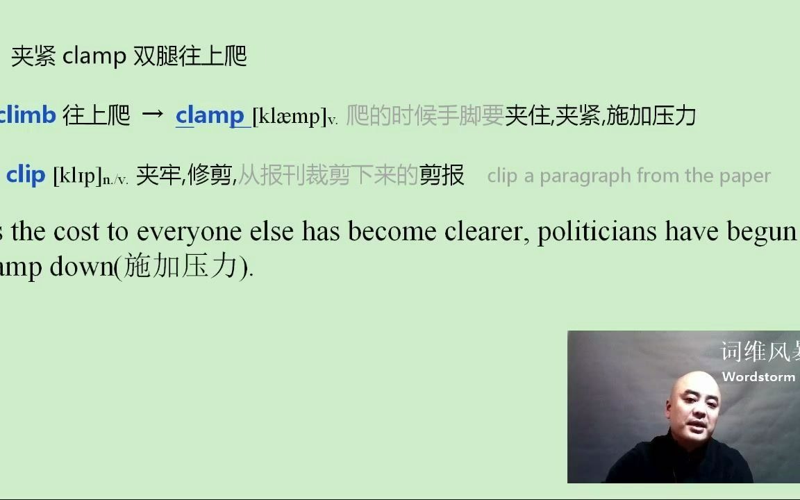 clamp 和 curb 为什么都表示“阻止”?哔哩哔哩bilibili