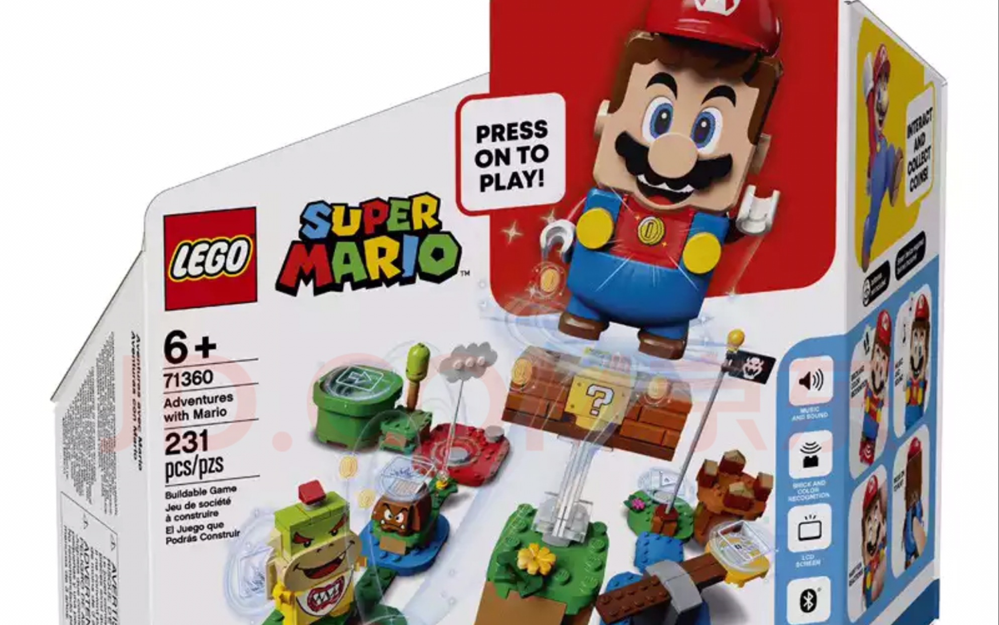 乐高lego 超级马里奥 71360 礼品套装新手包 2020年速组评测_哔哩哔哩
