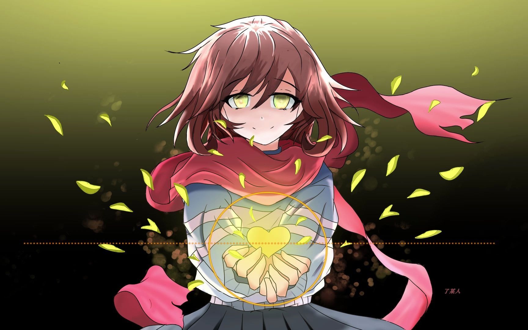 【undertale】 frisk megalovania -strength of will(my take)[v2]