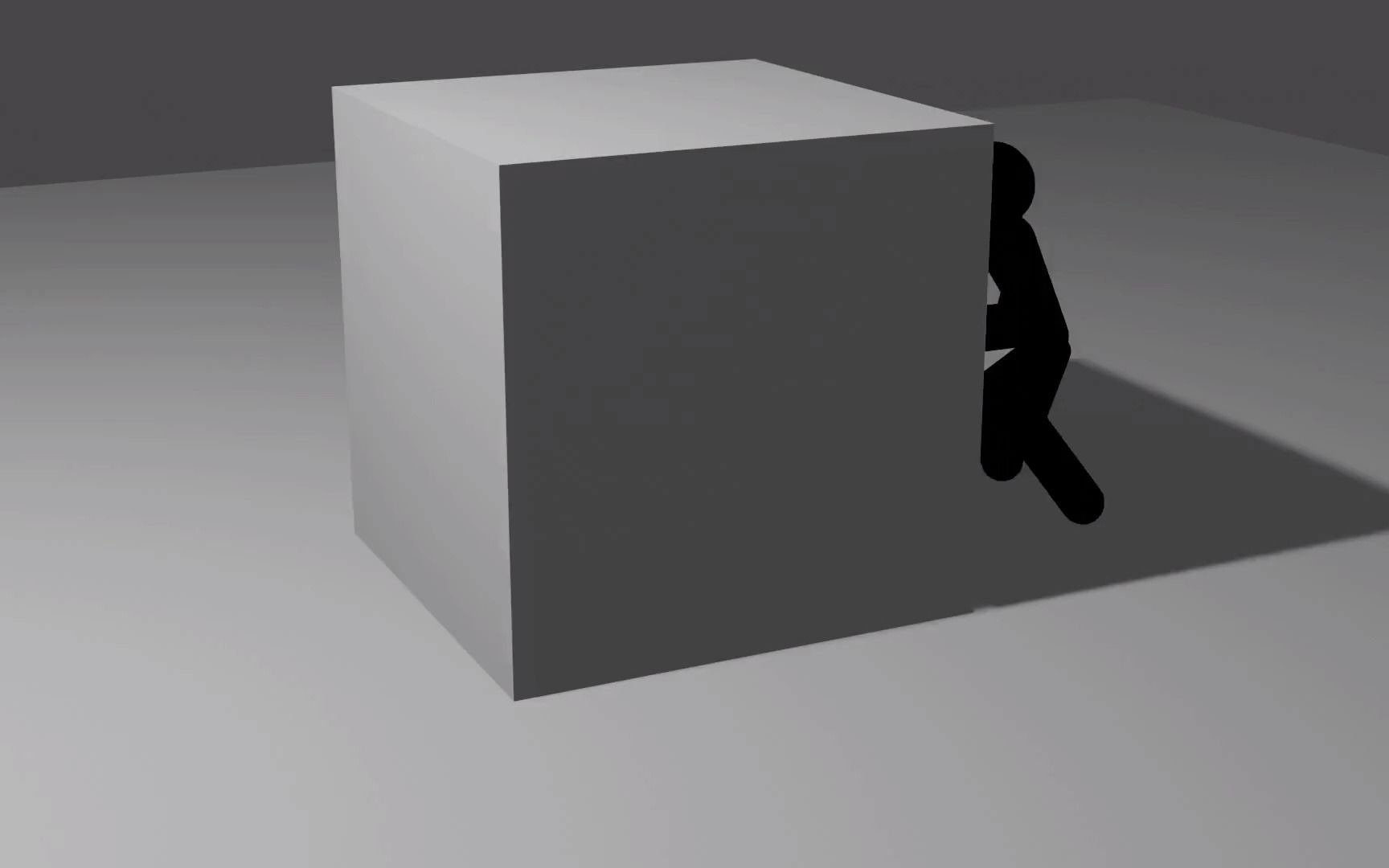 火柴人推箱子【学习blender第一天】