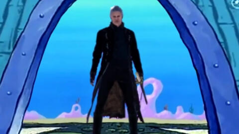 SpongeBob Sings I am the storm that is approaching (Vergil status) 