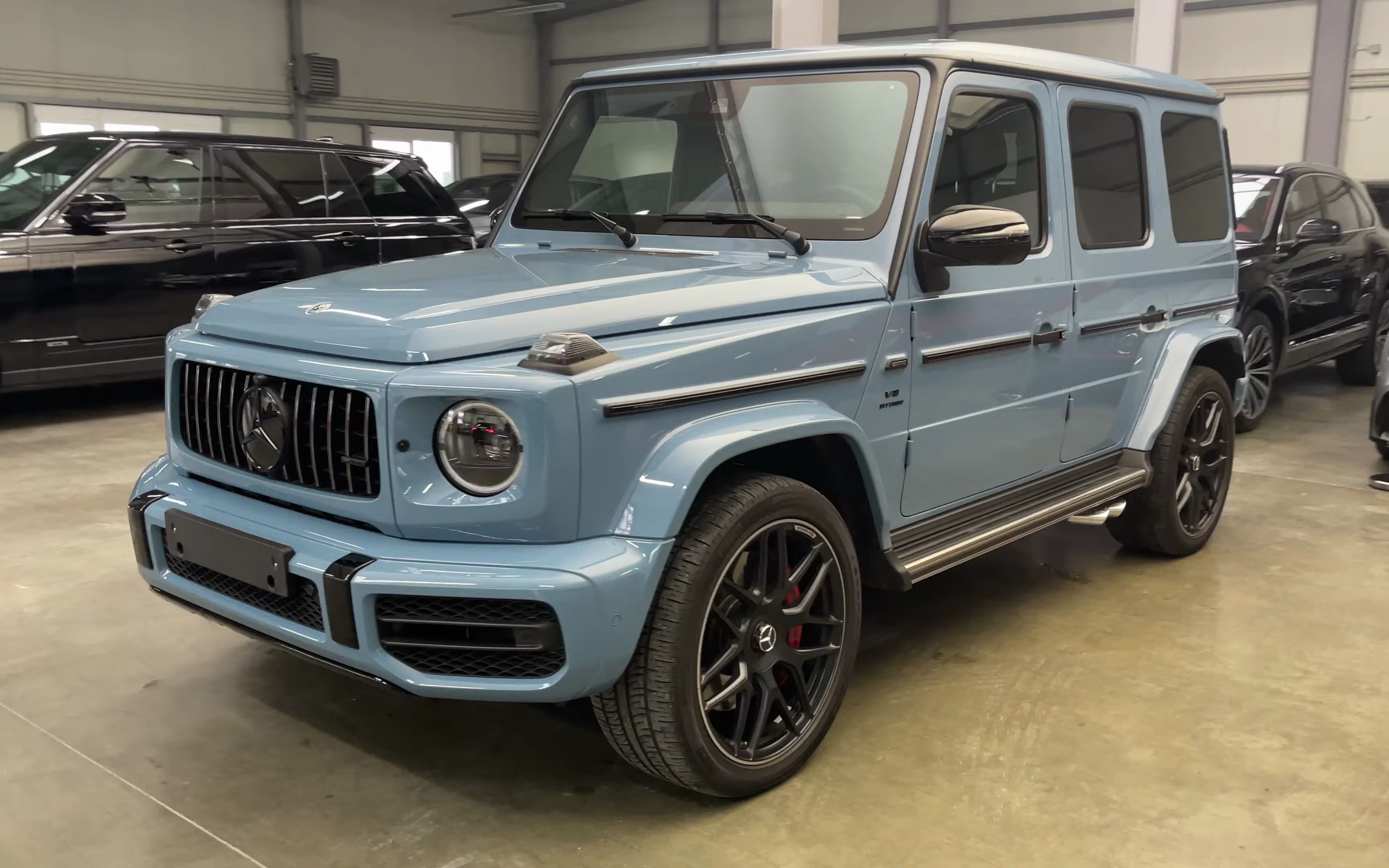 奔驰amg w463 g级 g63 德国4s店