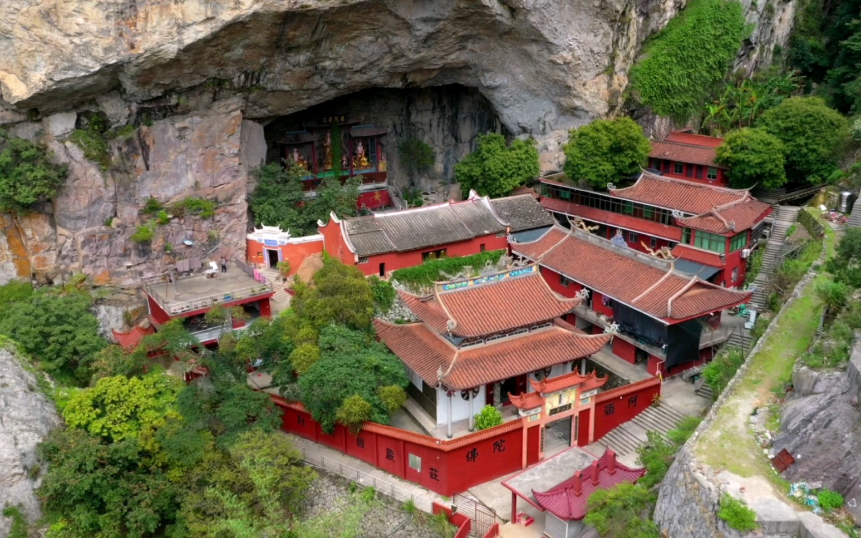 福州有座神秘古老的洞穴禅院—碧岩寺