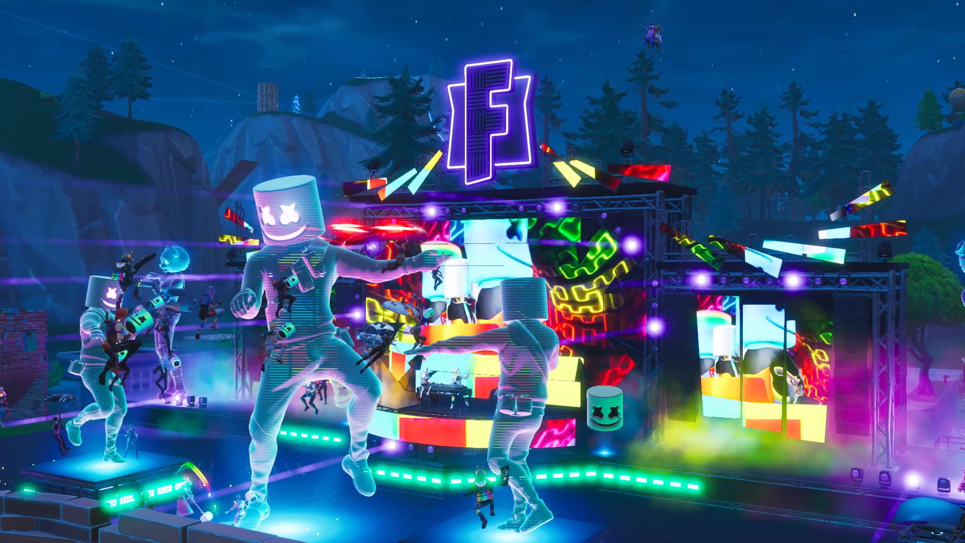 棉花糖marshmello彩蛋全程收录 1080p 60帧 堡垒之夜