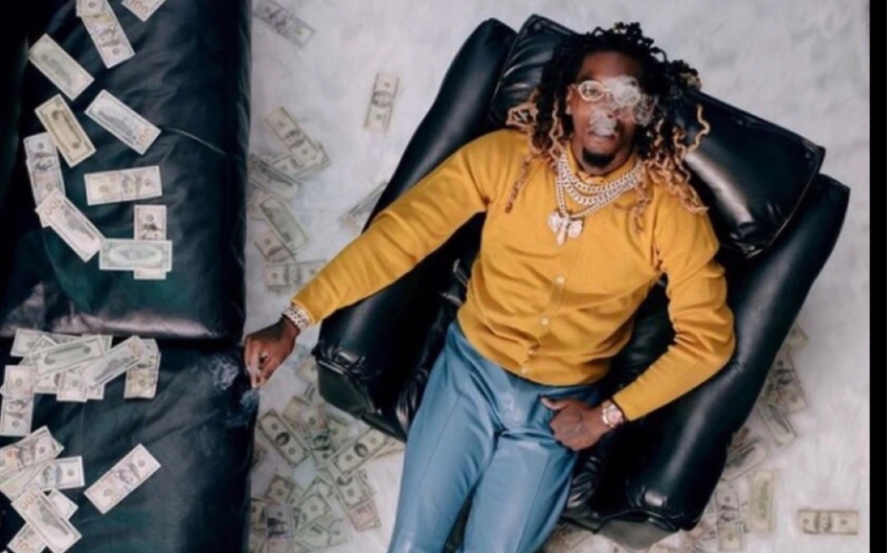 欧美明星offsetcardib饶舌团体migos生日礼物黑人歌手