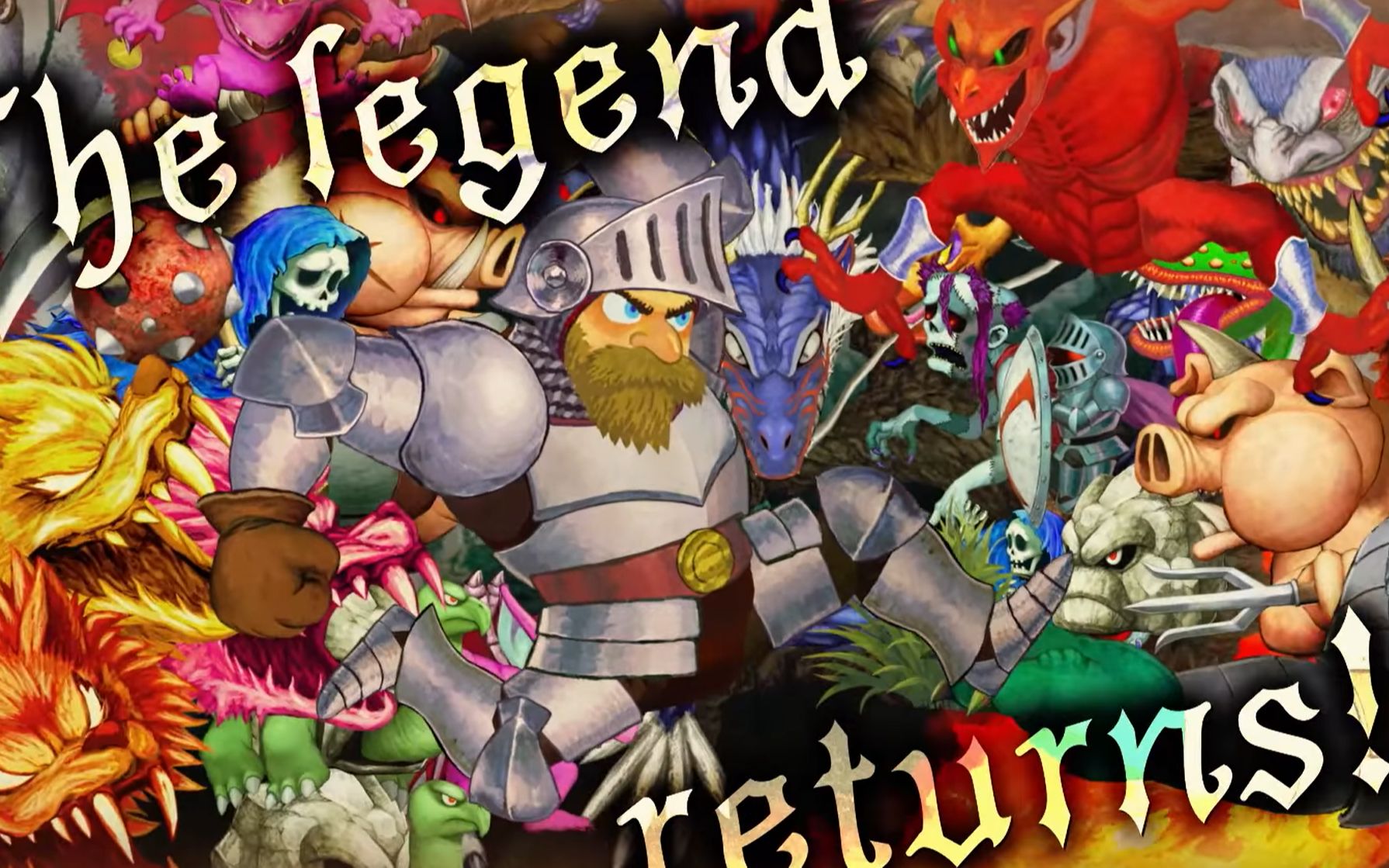 活动  【魔界村/传奇骑士】肌肉猛男为爱穿大裤衩历经磨难见到boss