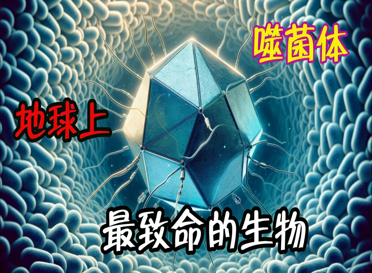 噬菌体,地球上最致命的生物!哔哩哔哩bilibili