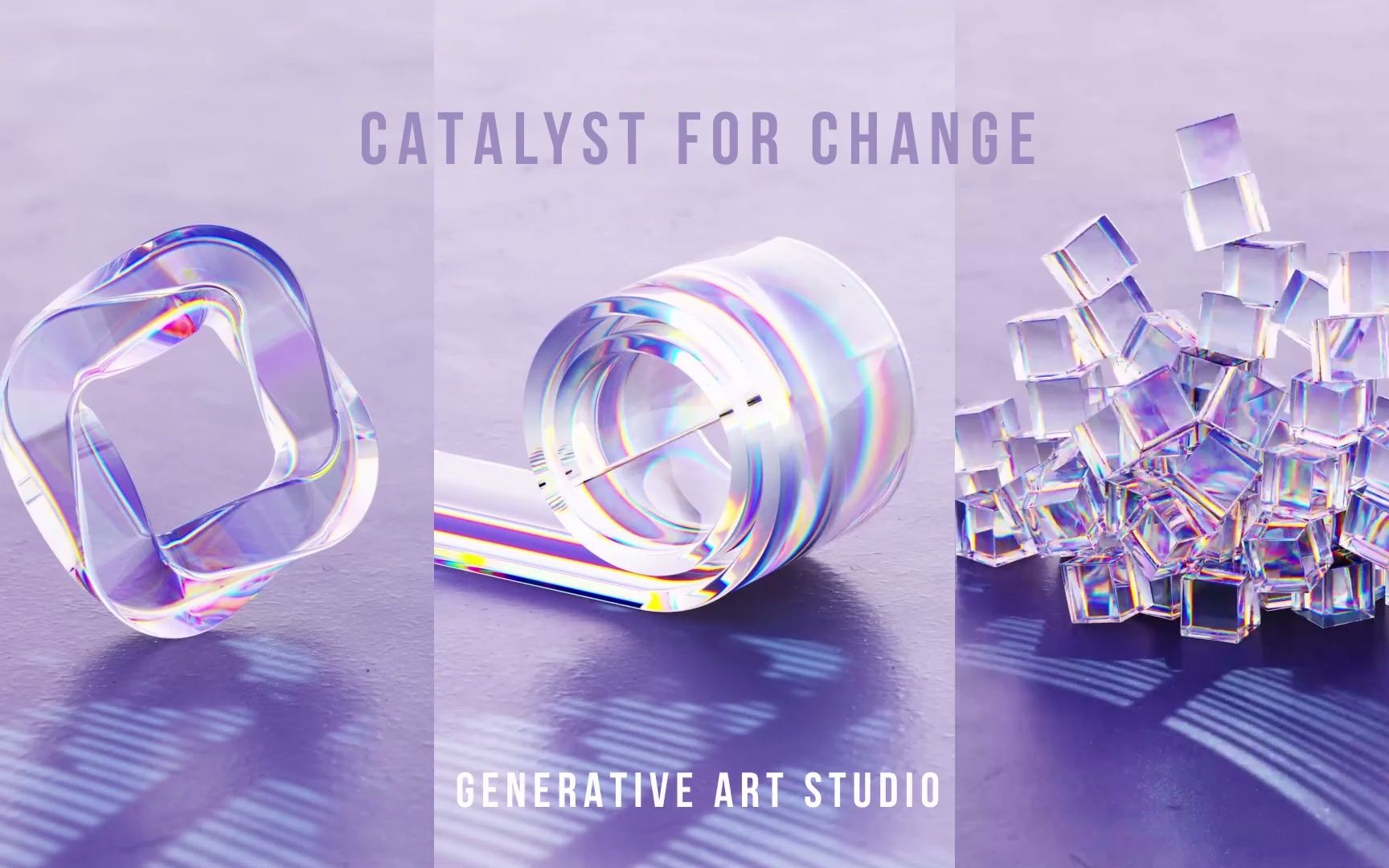 [图]【动态视觉鉴赏】C4D高级动态影像 catalyst for change