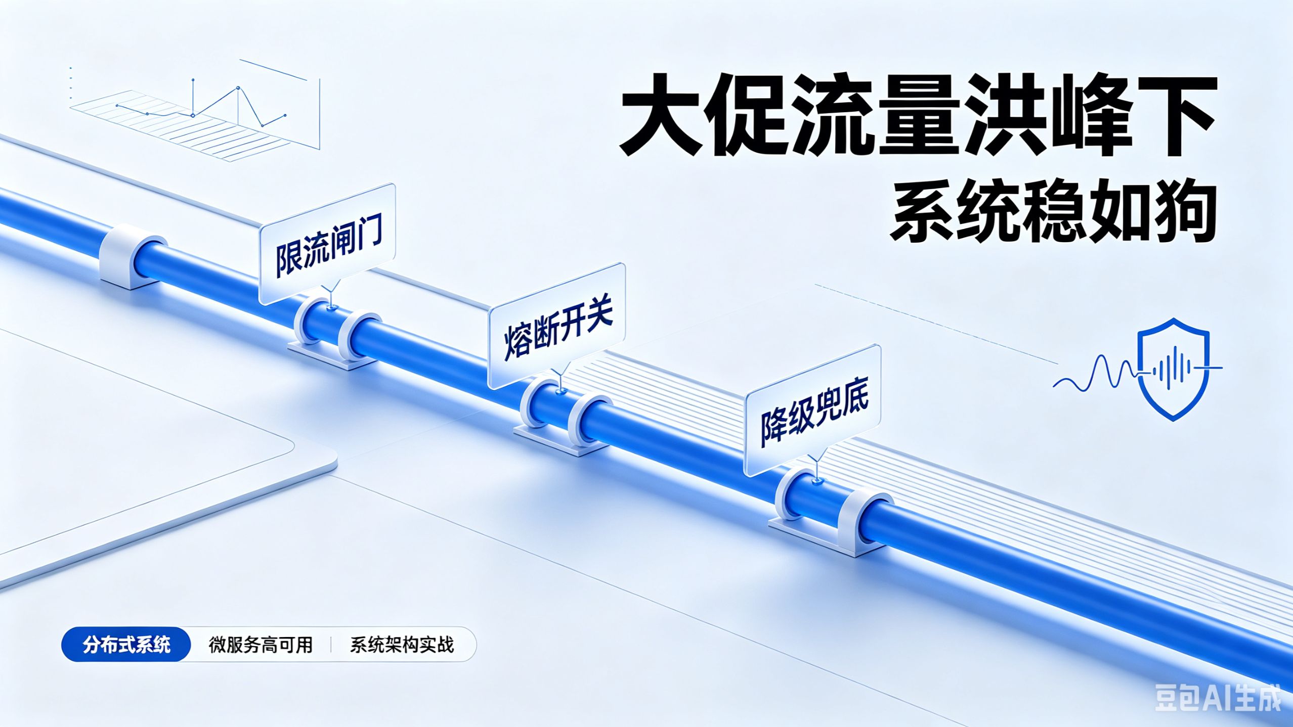 吃透分布式限流熔断降级!大促流量洪峰下系统稳如狗的三道防线全教程