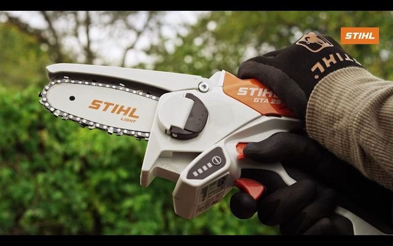 斯蒂尔stihl gta26迷你型锂电锯