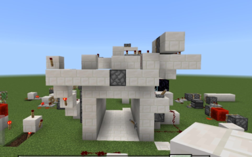 萌新的第一个3*3活塞门