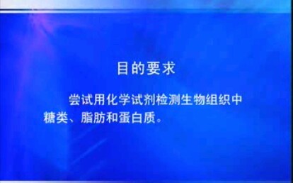 【生物实验】生物实验会考 用化学试剂检测生物组织中的糖类、脂肪和蛋白质哔哩哔哩bilibili