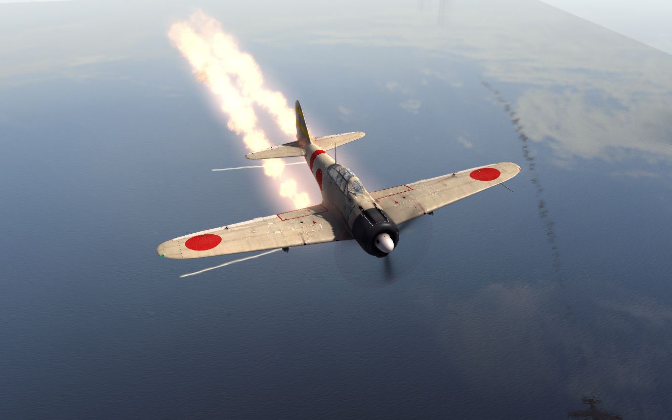 【战争之人】零战二一型模块损伤测试 突击小队2自制海战mod