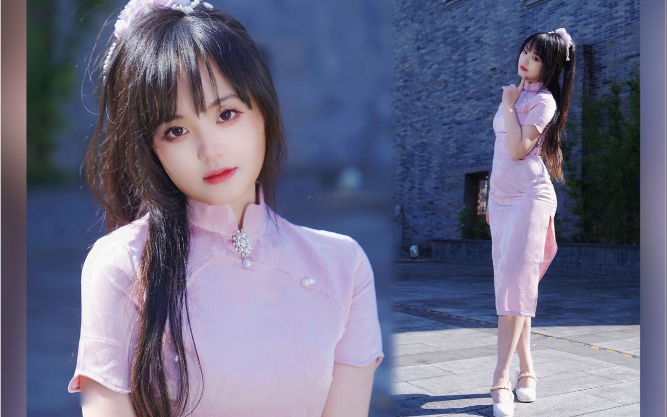 桃花旗袍~胖胖版