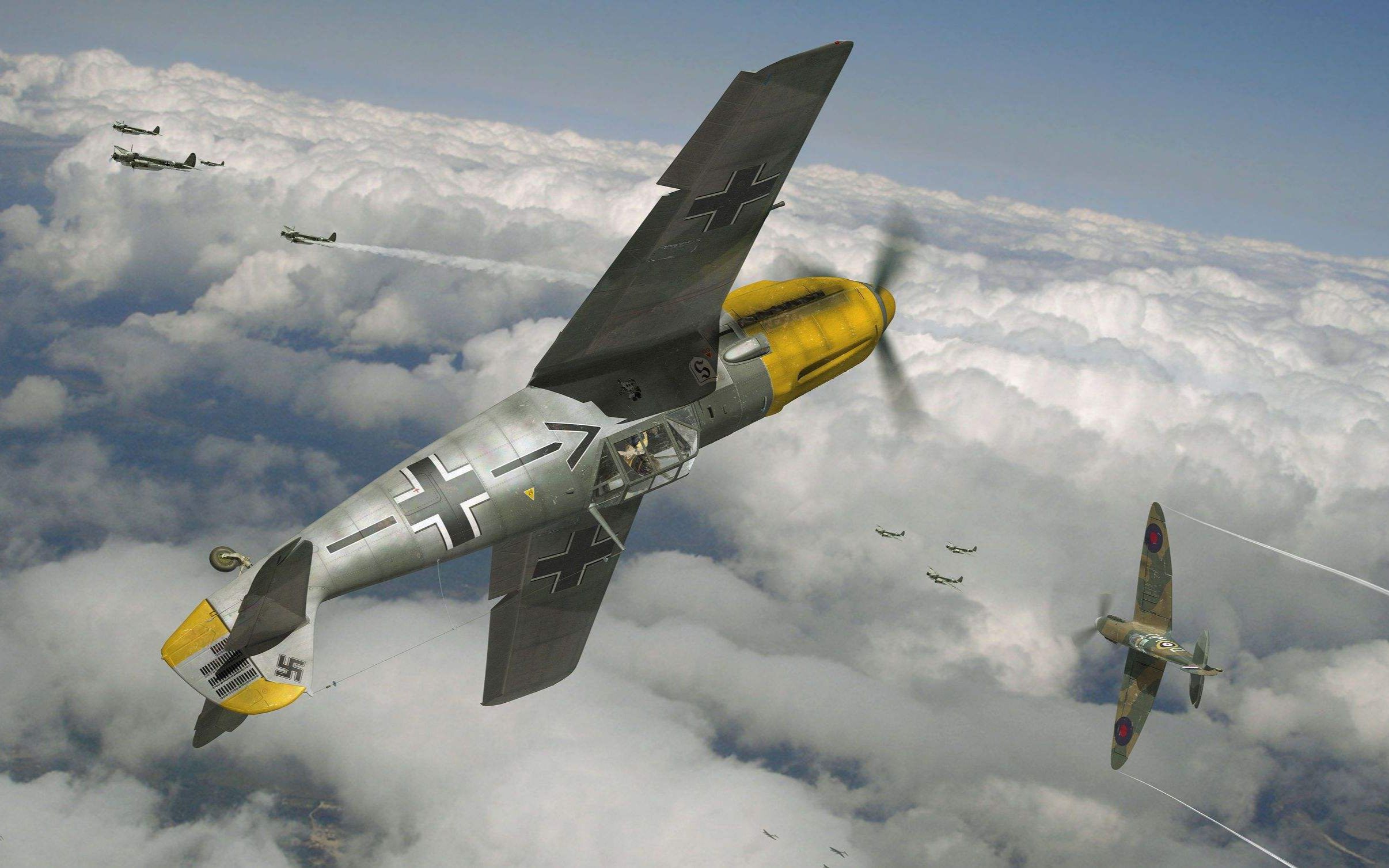 战争雷霆:钢铁之翼--bf109e4