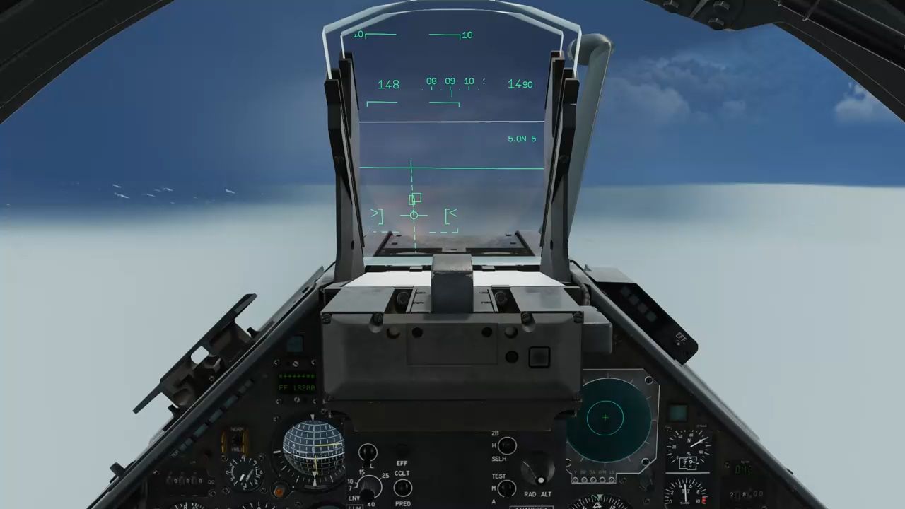 dcs world m-2000c 幻影2000,考验飞行员眼神的天气