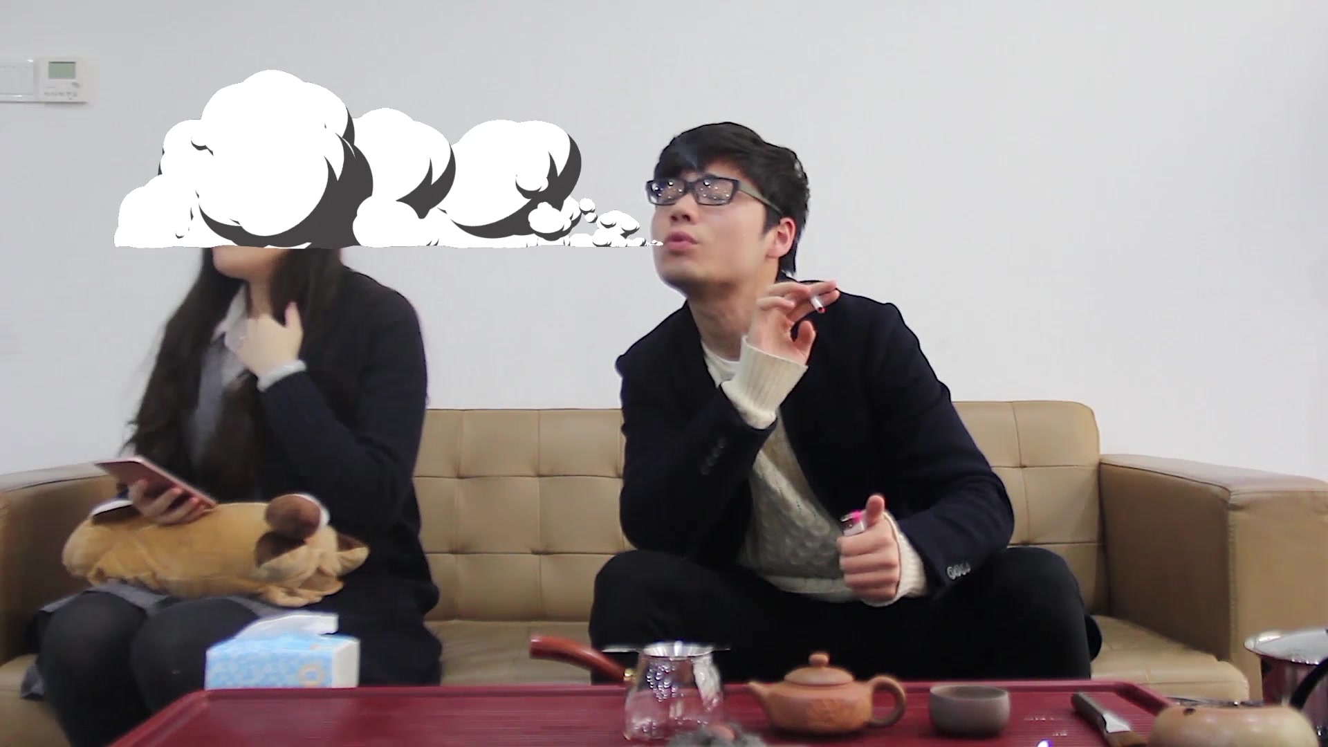 怒!老婆好心劝老公平不要抽烟,老公竟然说出这