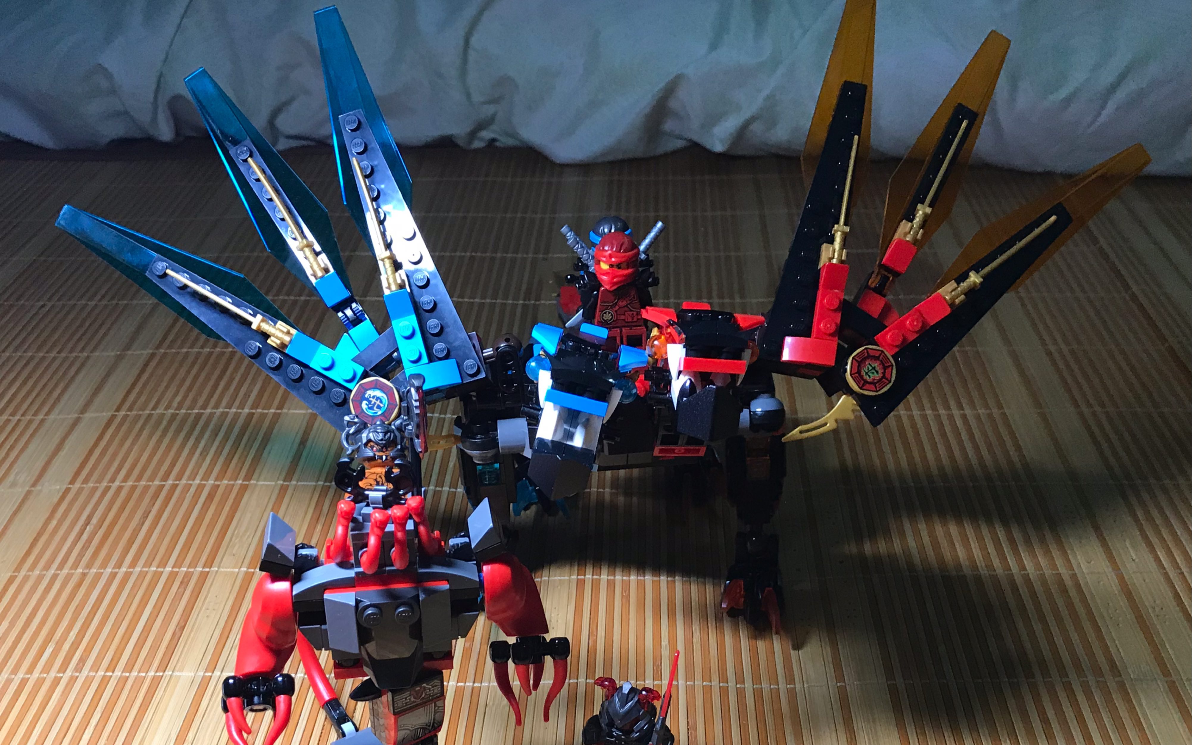 绝版把玩系列丨乐高幻影忍者70627双元素神龙决战测评