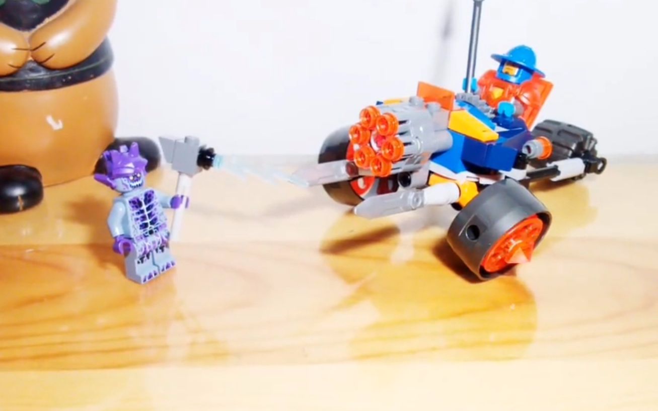 【乐高速组】乐高 未来骑士团 70347 皇家6连发火炮护卫车【飞飞的