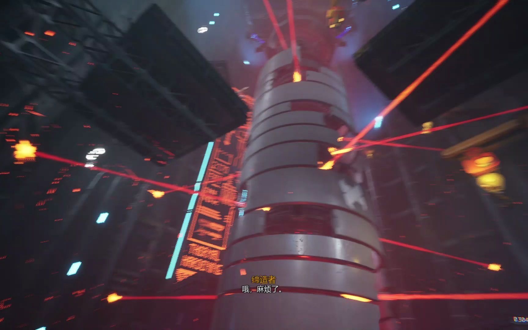 幽灵行者守门人58秒6激光塔关卡