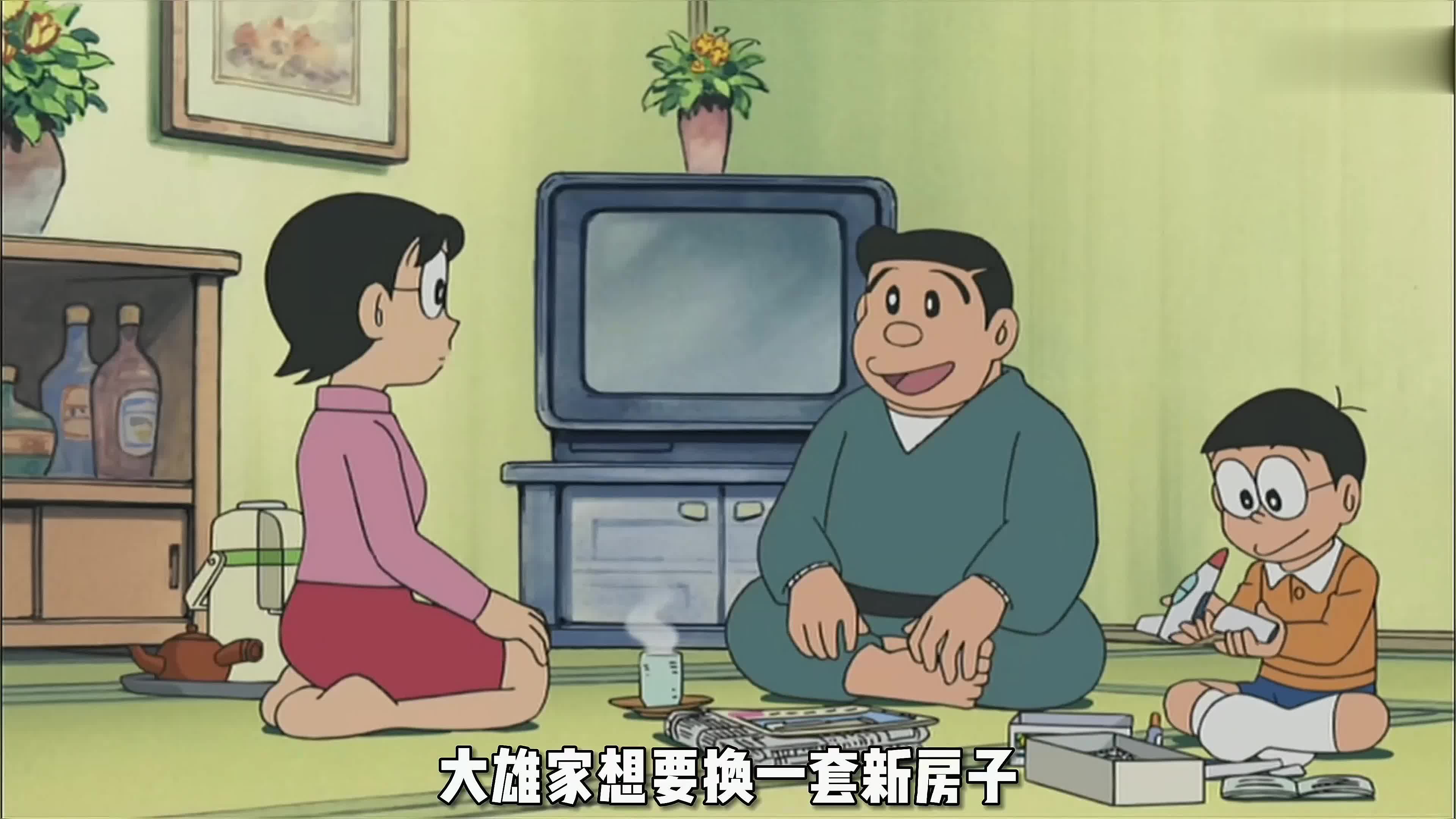 哆啦a梦:大雄一家搬入500年前的城堡里,结果到处透露着诡异!