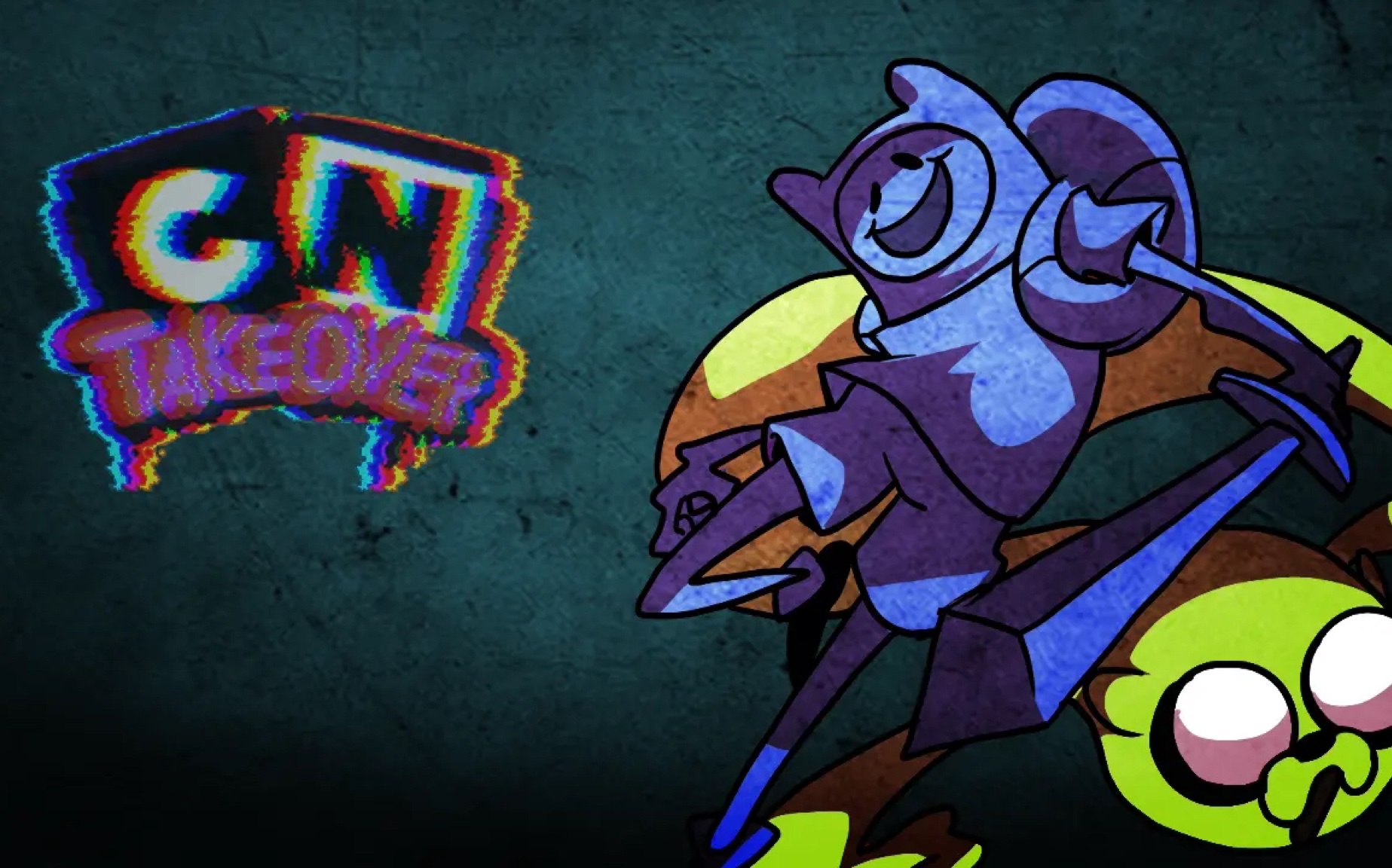 新版错误化芬恩与杰克混合双打