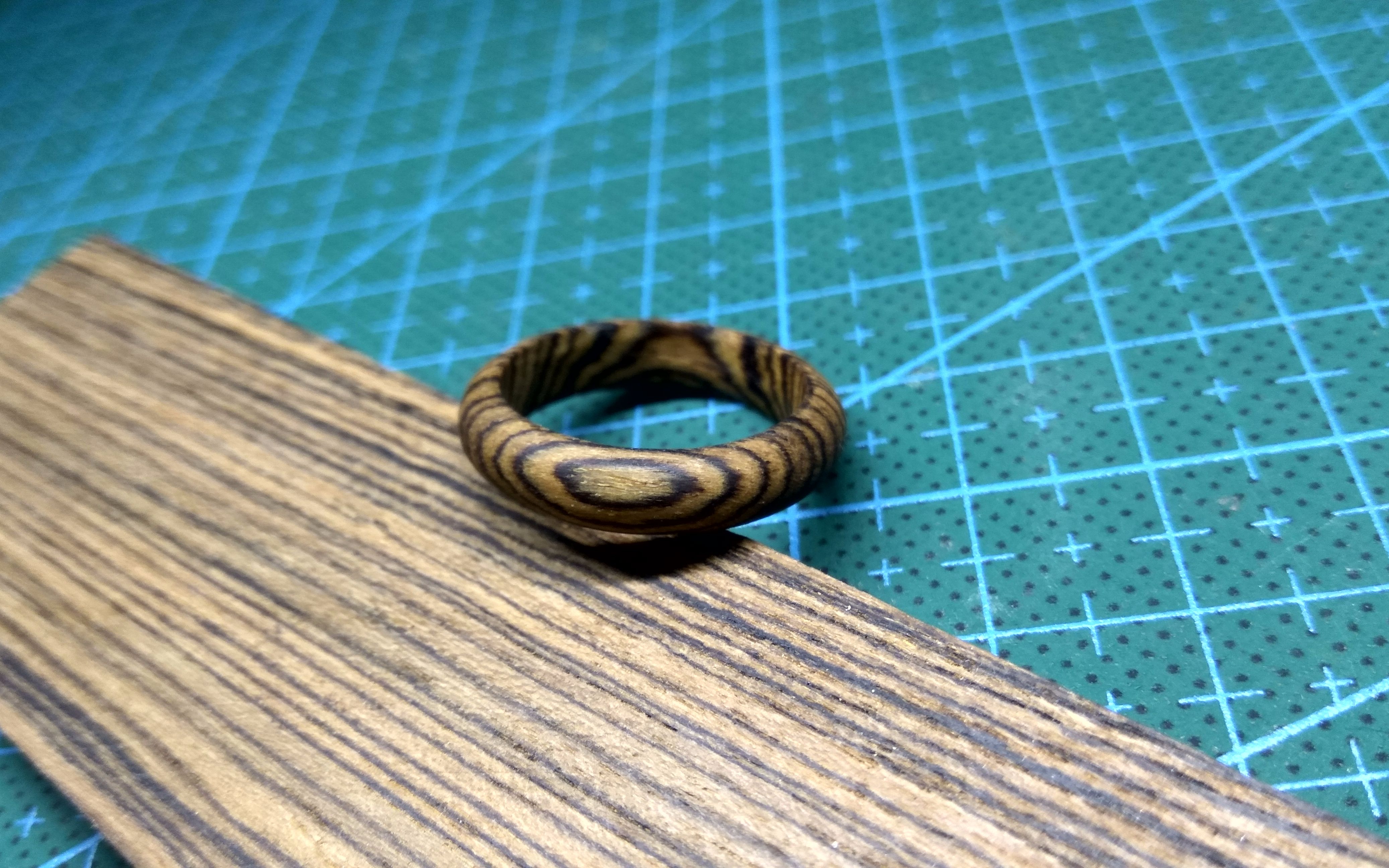 木戒一个戒指的制作过程