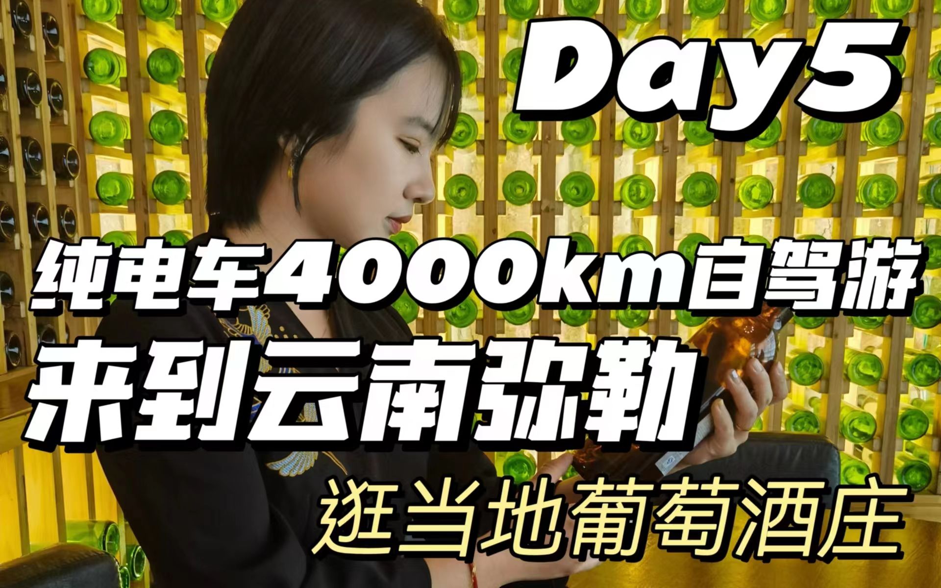 连更10天|Day5纯电车4000km自驾游云贵来到了云南弥勒云南红酒庄哔哩哔哩bilibili