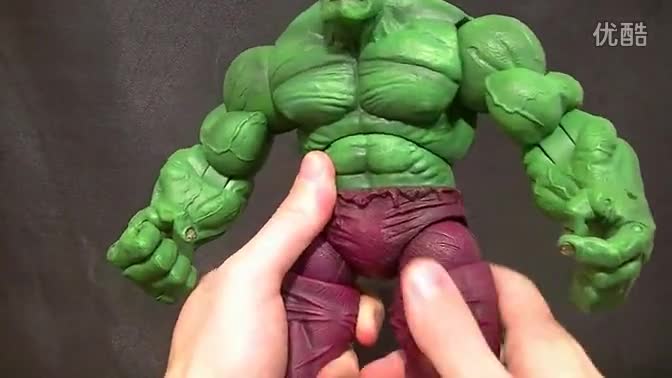 漫威marvel legends icons 12寸 绿巨人 hulk toybiz 玩具测评