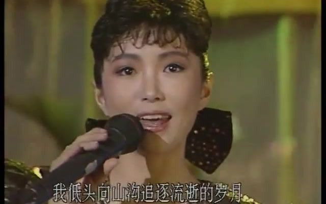 [图][1988年春晚]歌曲《思念到永远》 程琳