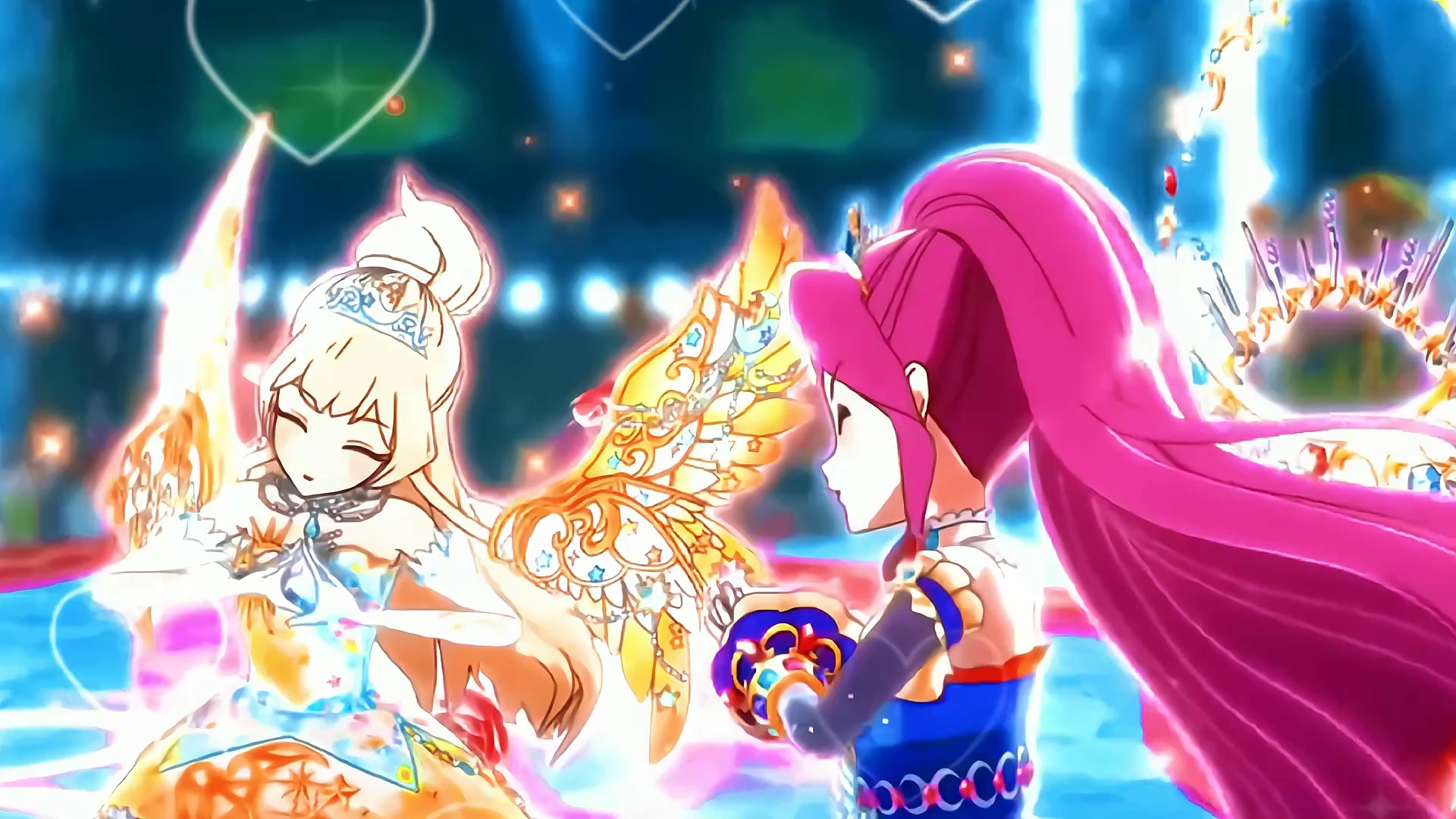 偶像活动 #动漫 #偶像 [偶像活动onparade]白鸟姬&美月