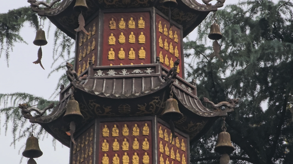 成都文殊院 千佛塔 三星 galaxy s23 ultra 10倍长焦视频直出