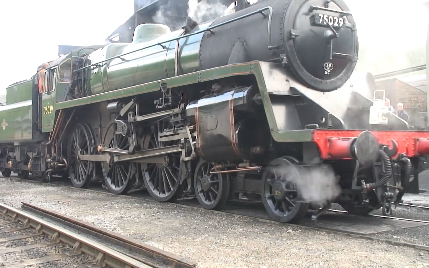 英国北约克郡高沼地铁路的蒸汽机车 2009年拍摄