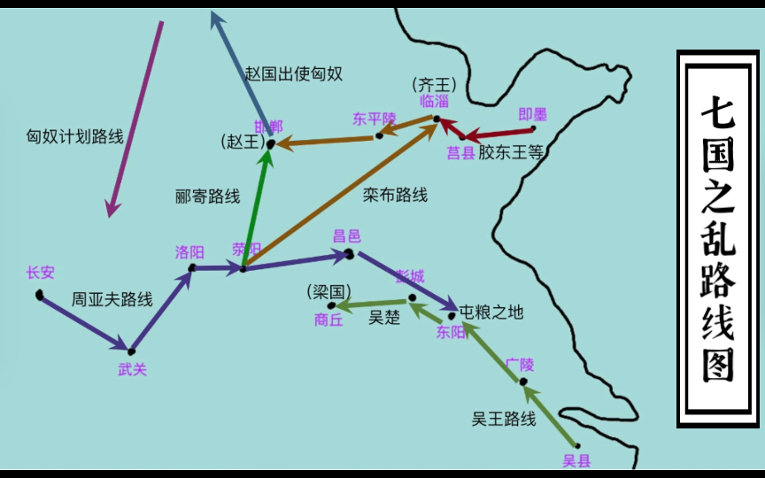 [图]《史记楚元王世家》———汉景帝七国之乱之楚国和赵国！