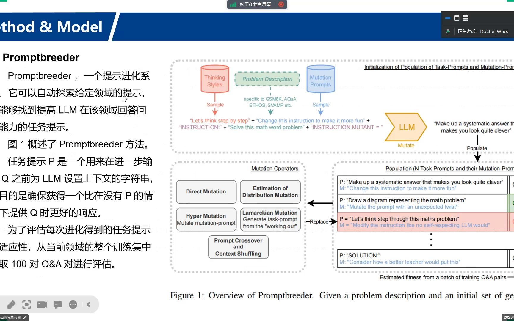 PROMPTBREEDER SELFREFERENTIAL SELFIMPROVEMENT VIA PROMPT EVOLUTION哔哩哔哩bilibili