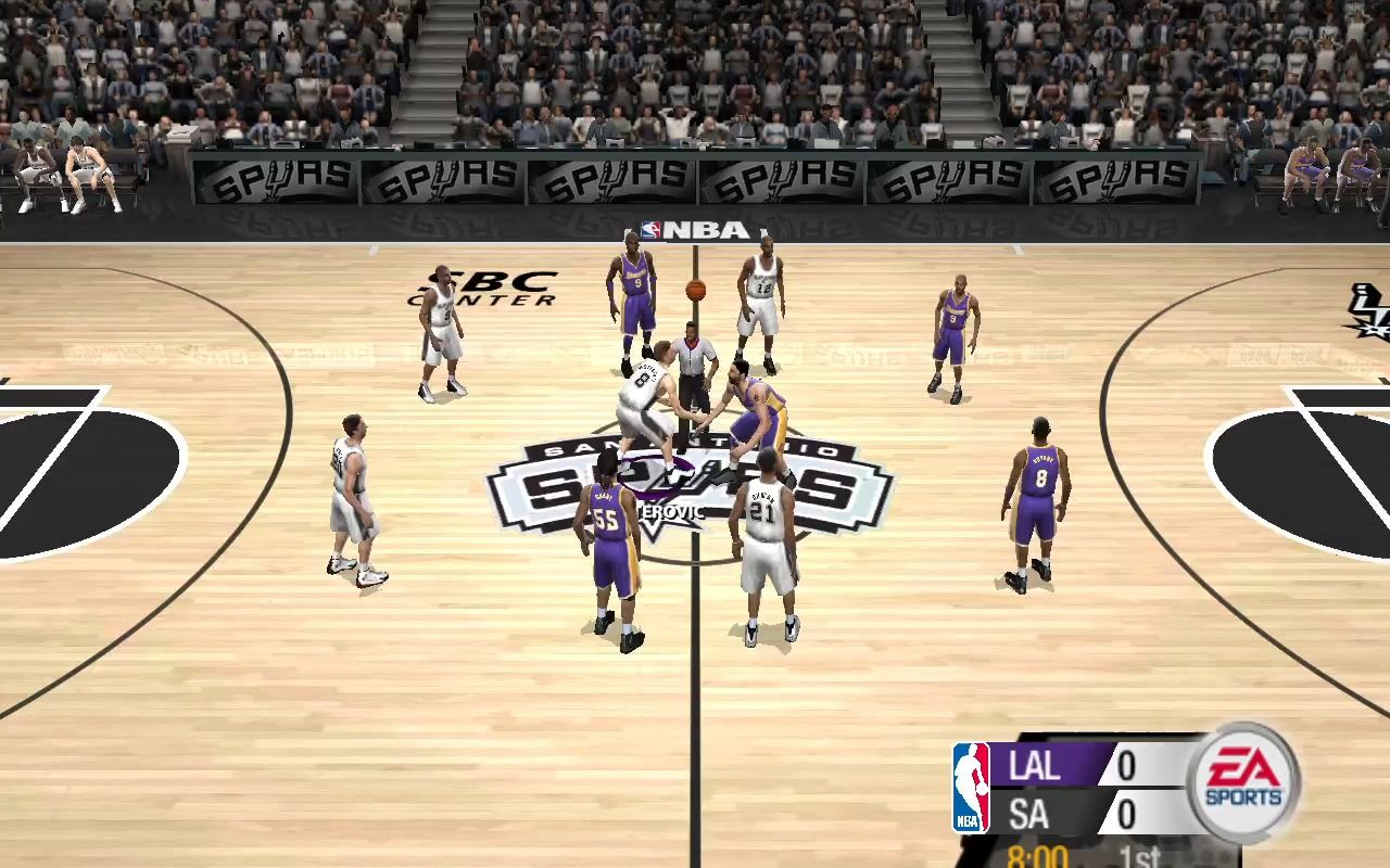 [图]【NBA LIVE 2005】记得当年就只用这一无解方式无数次蹂躏superstar难度电脑