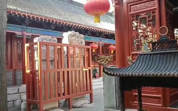 航拍颜文姜祠,恢弘大气,走进颜文姜祠,精美的古建筑令人惊叹.哔哩哔哩bilibili