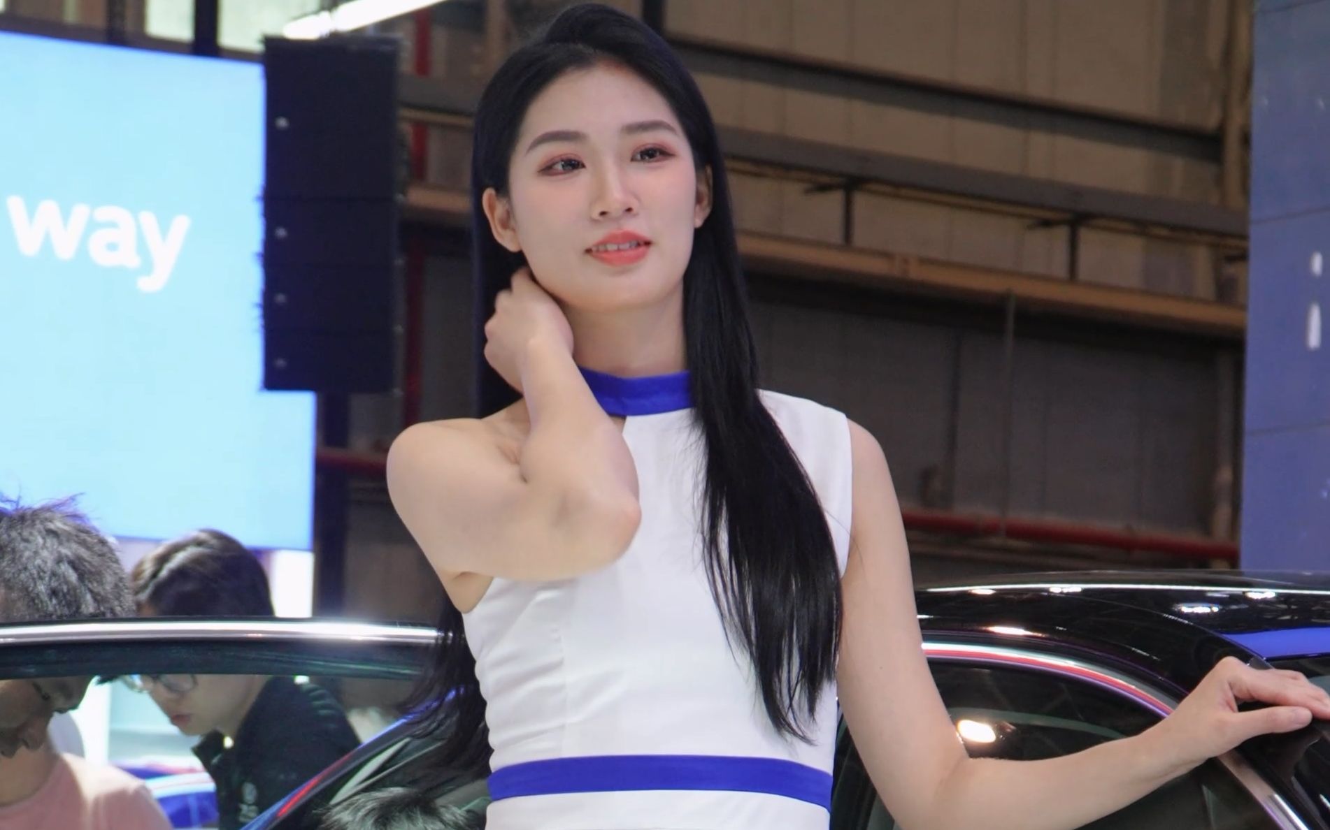 婉若游龙 2023东莞春季车展 一汽大众车模 08