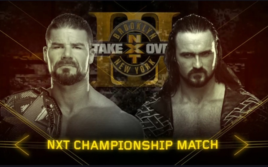 [图]【4.25★】Bobby Roode vs. Drew McIntyre – 2017.NXT.TakeOver: BrooklynⅢ