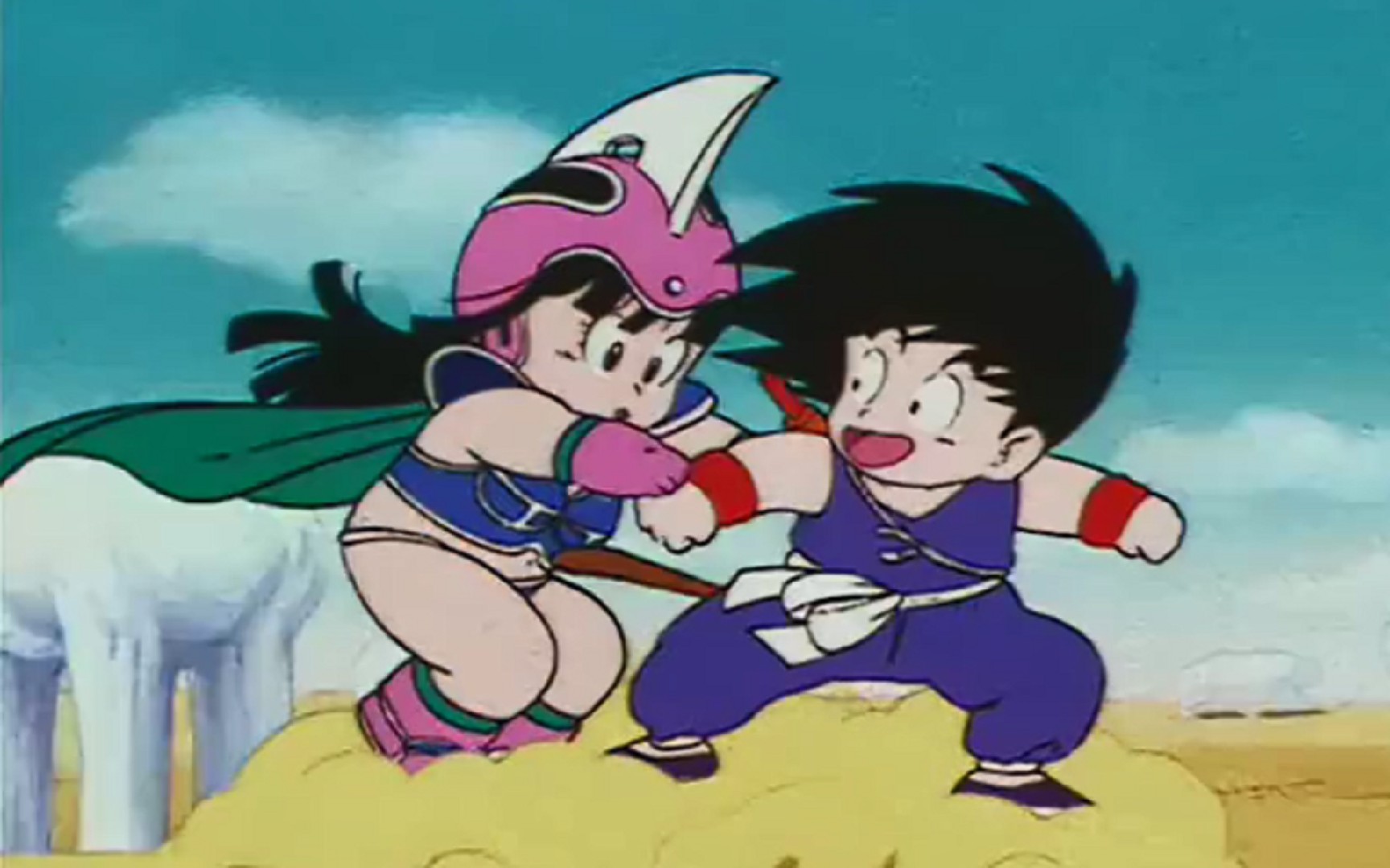 【龙珠】悟空与琪琪-年少的约定,单纯的爱情!