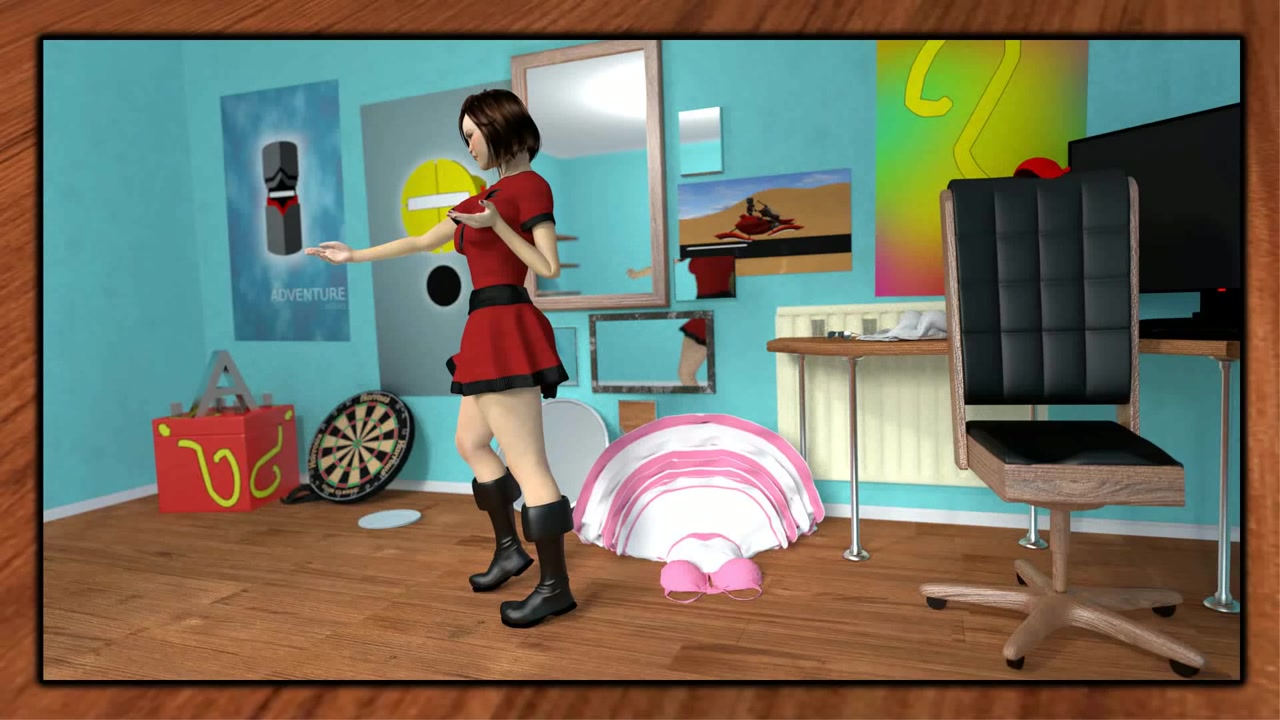 努力控制性转魔戒想变回自己性转男变女part7