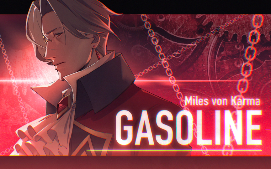 [图]【逆转裁判/手书】Gasoline｜狩魔怜侍au｜成御要素有