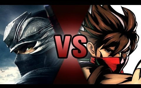 [图]【个人汉化】隼龙VS出击飞龙【生死决斗DEATH BATTLE】Ryu Hayabusa VS Strider Hiry