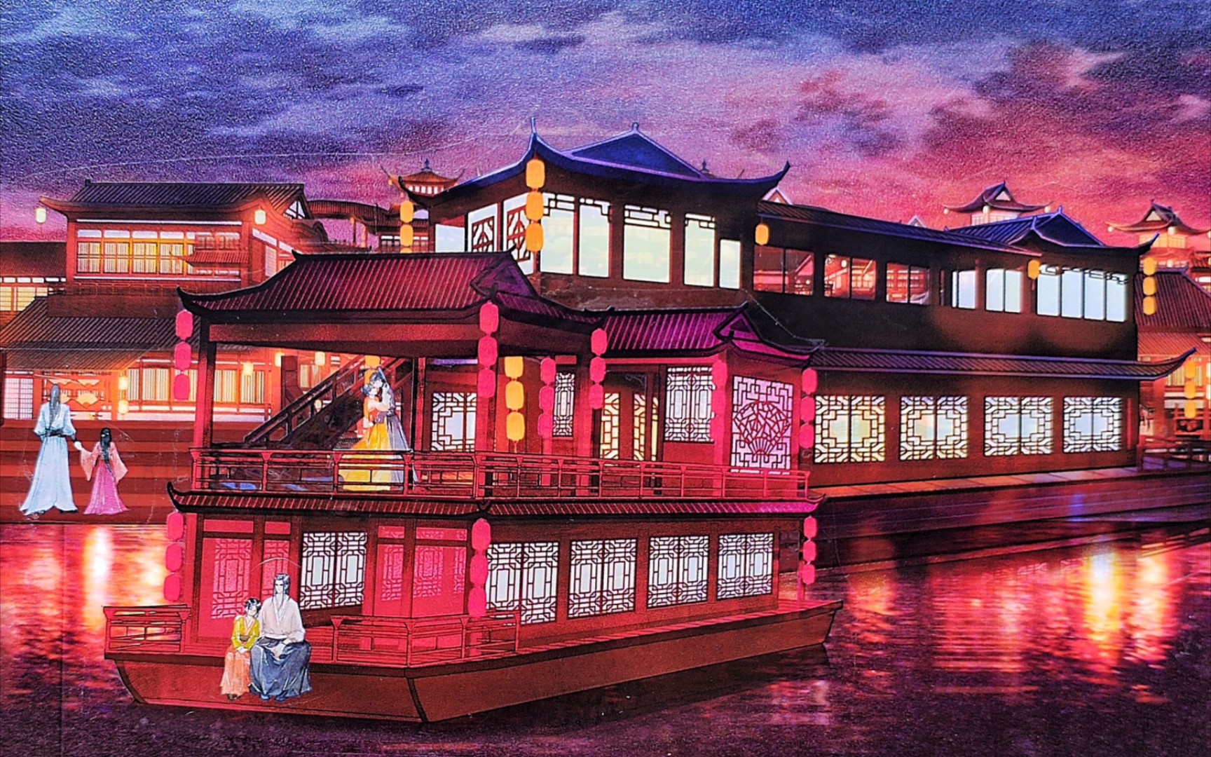 【古风拼贴】暮色