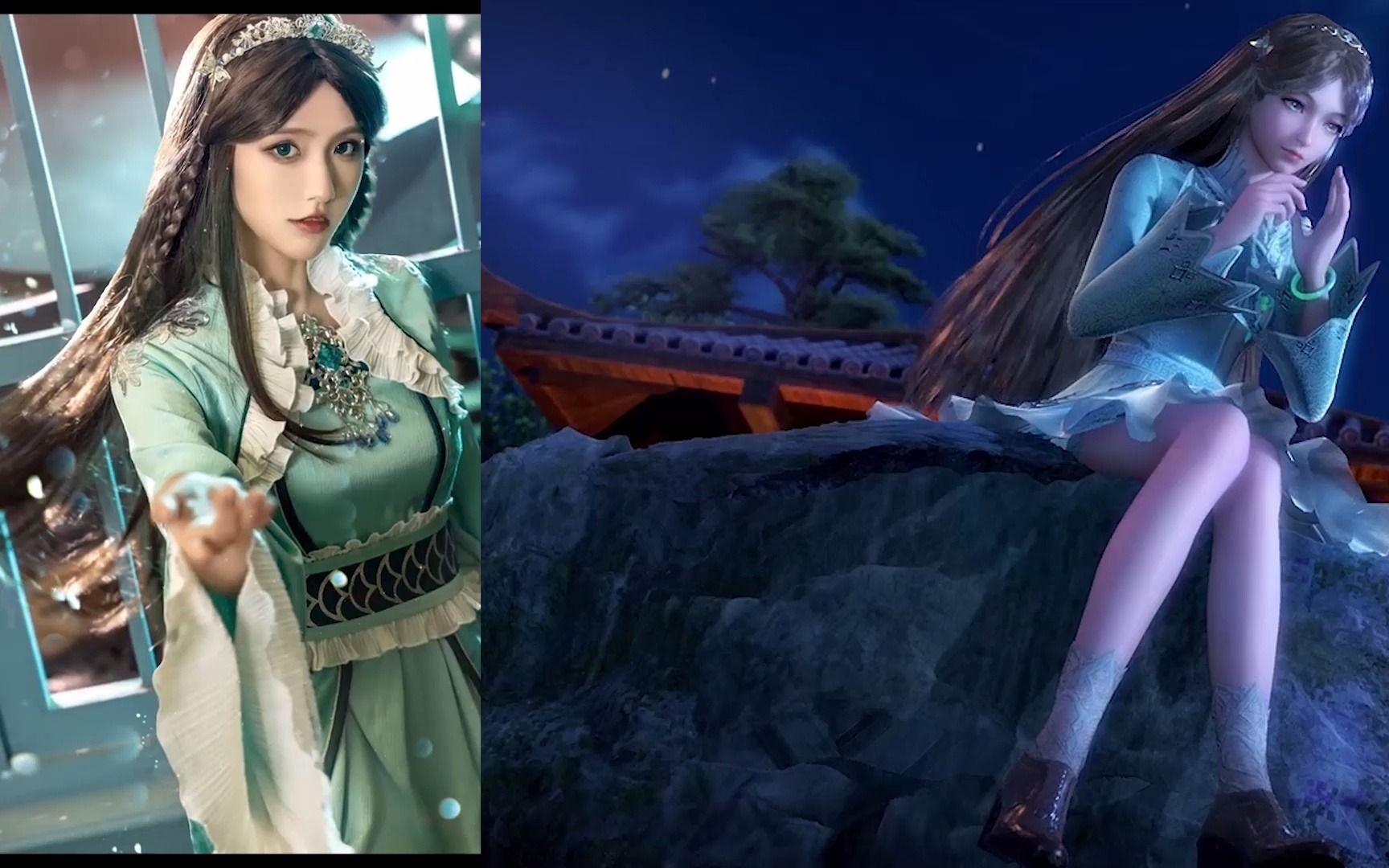 那些cos过宁荣荣的女神,你认为谁模仿的最好看?第一位美得不像话